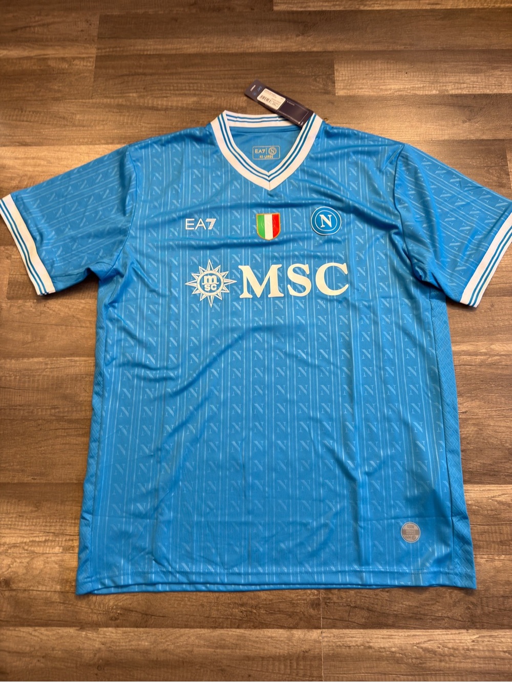 Napoli Blue Short Sleeve Football Jersey de bruyne #11